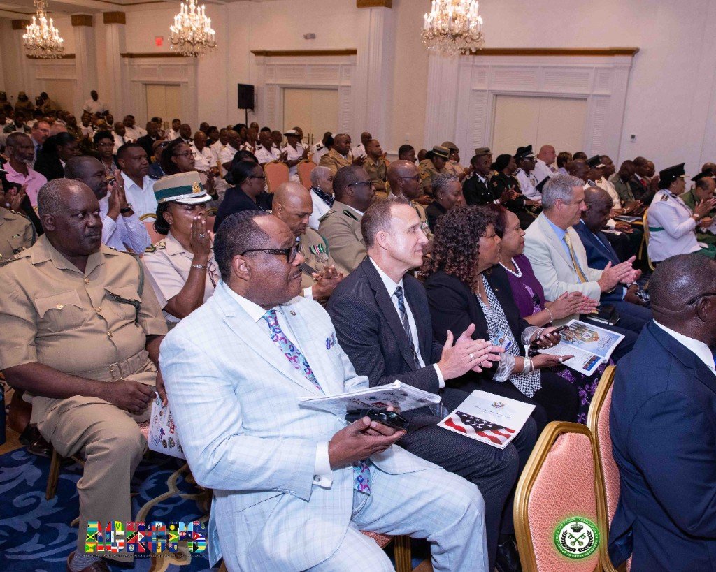 Delegates seated during the conference session