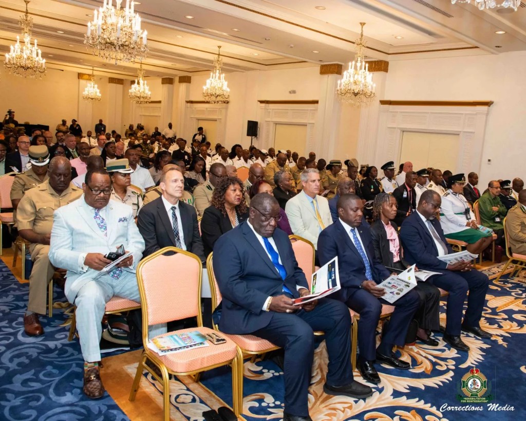 Delegates attending a regional corrections conference